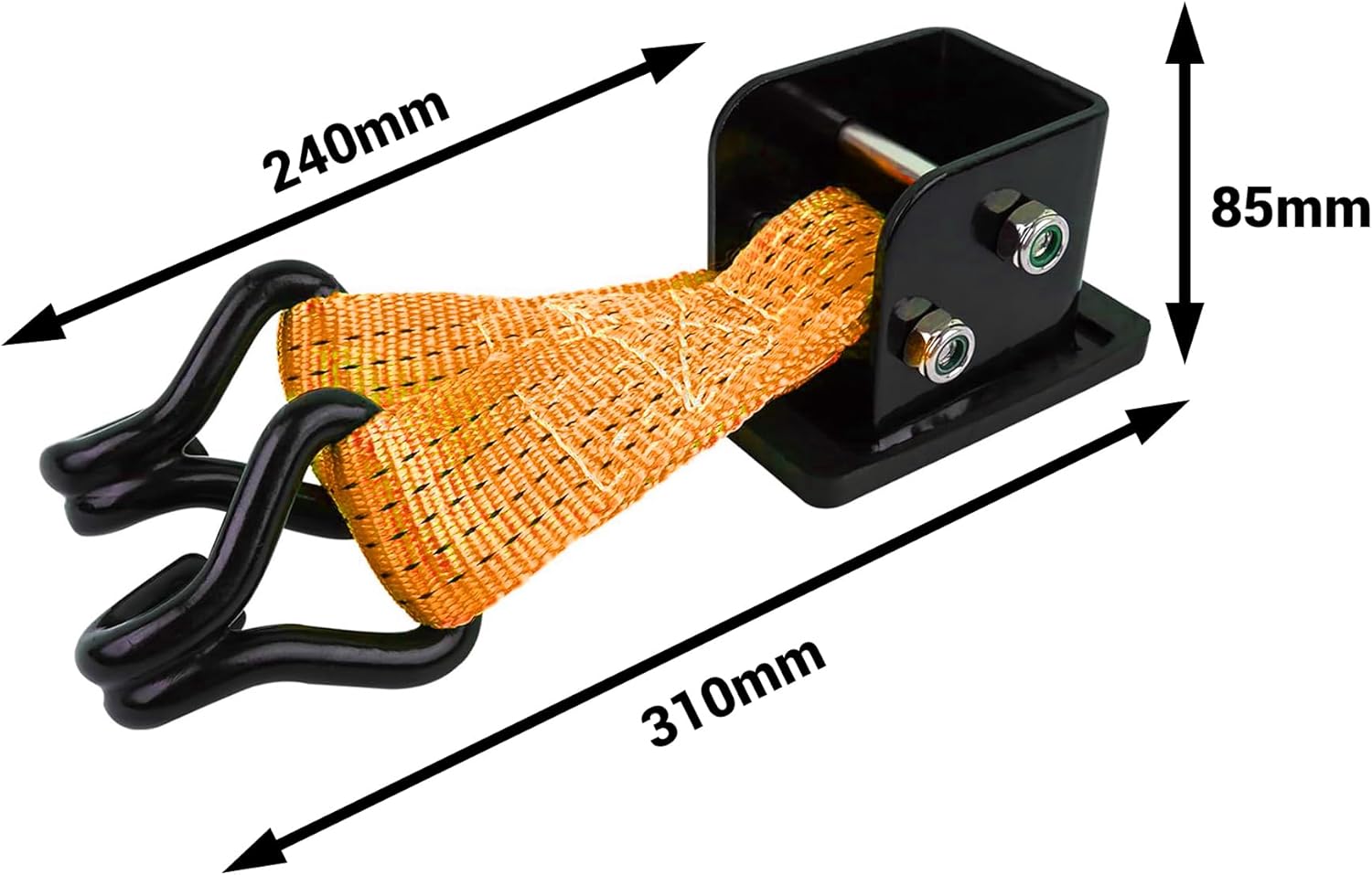 33" Farm Jack with Hook, 7000 lbs Capacity, Heavy-Duty High Lift Jack for Off-Road, Tractor, Truck, and SUV Lifting