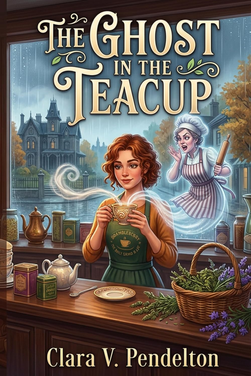 The Ghost in the Teacup: A Brambleberry Witches Mystery