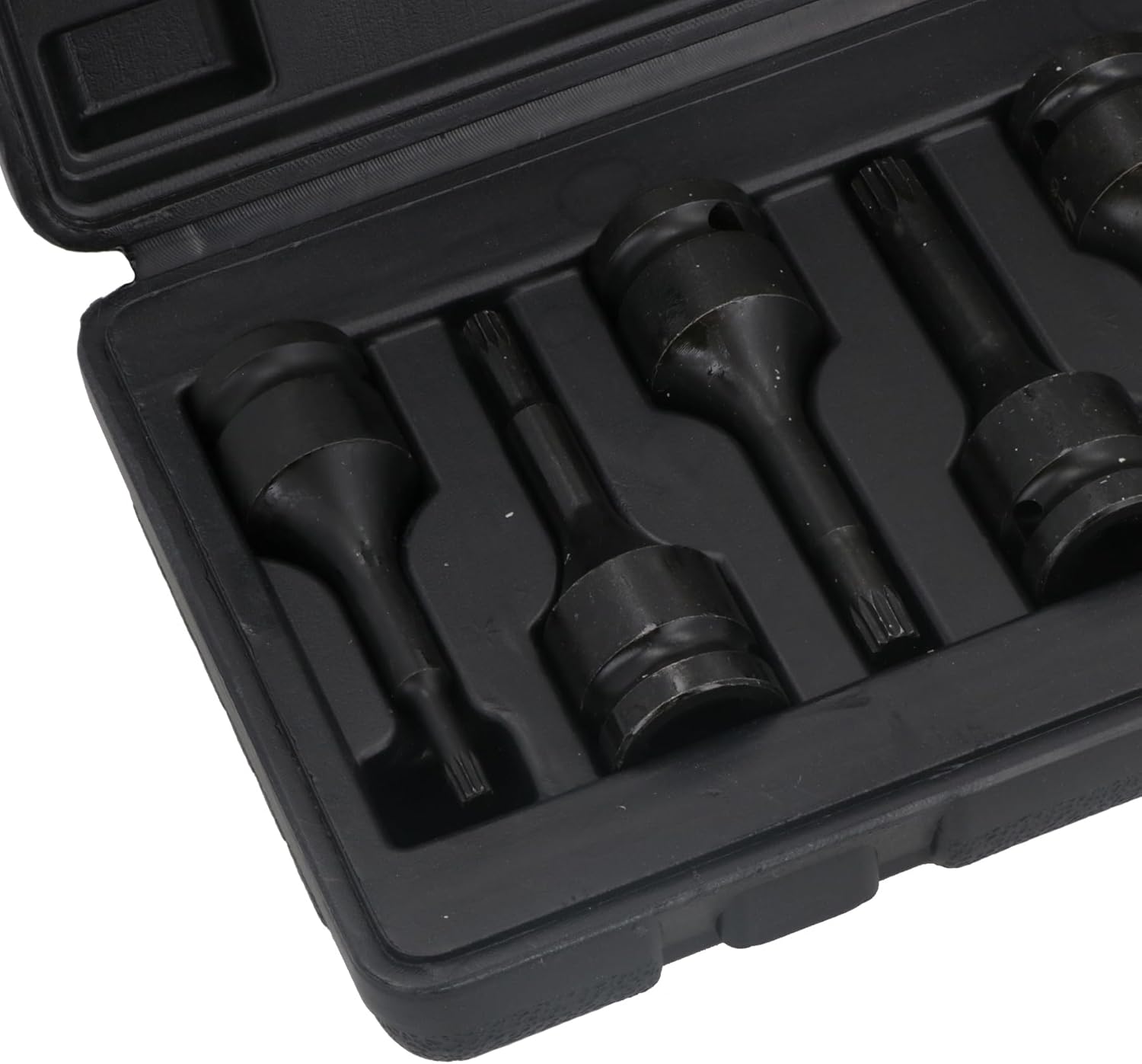 Spline Socket set Triple Square 1/2" Drive M5 - M18 8pc Deep Impact AT831