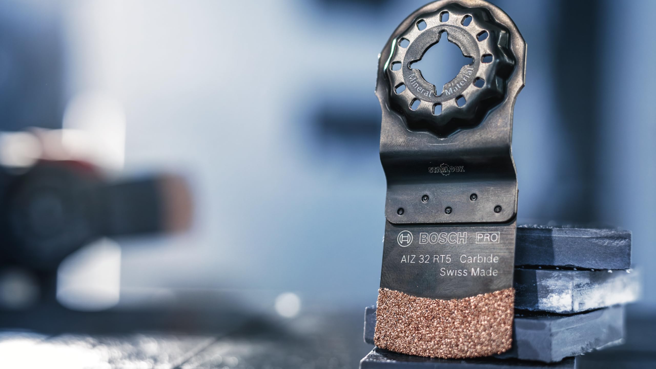 Bosch 1x Brzeszczot PRO Multi Material AIZ 32 RT5 do narzędzia wielofunkcyjnego (do Moździerz, Gazobeton, Szerokość 32 mm, Professional Akcesoria Narzędzie wielofunkcyjne)