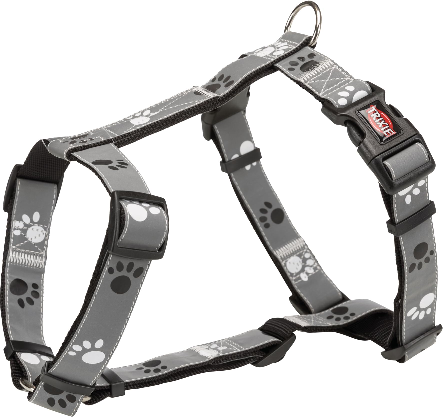 See full amazon price history chart for Trixie Reflective H-Harness for Dog, Adjustable Body Belt, Paw Motif Strap, No More Pulling, Silver Grey (XS-S) Trixie Reflective H-Harness for Dog, Adjustable Body Belt, Paw Motif Strap, No More Pulling, Silver Grey (XS-S) (B0D9VTGH4M) Amazon Price History, Amazon Price Tracker