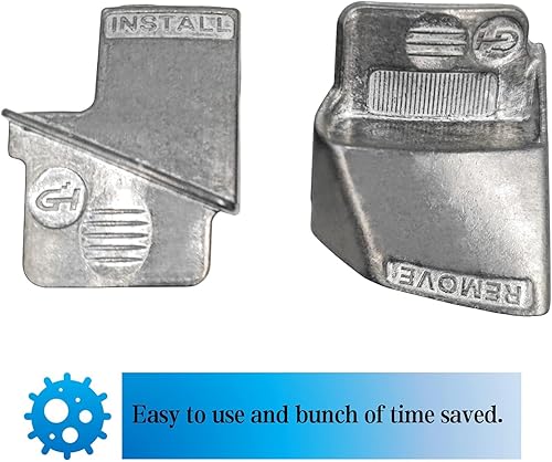 Vista 14 de LAJIAOZ Kit de cinturón elástico, removedor de cinturones de metal, juego de herramientas de instalación para cinturones en automóviles, camiones