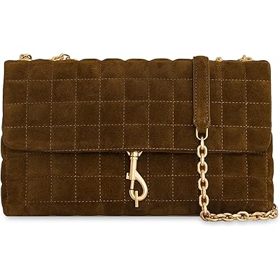 Женская сумка Rebecca Minkoff Edie Md Crossbody W/Square Qui