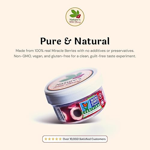 Miniatura 9 de Nature's Wild Berry - El sabor que cambia a la Wildberry's cambia lo amargo en dulce en 30 segundos por 20 minutos por porción