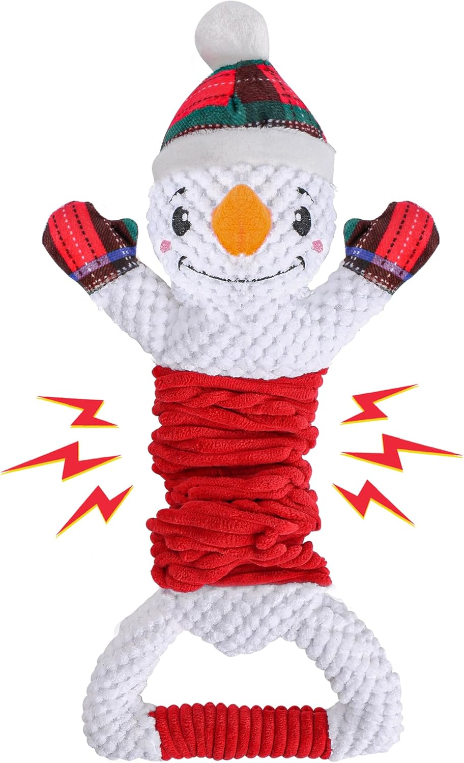 Pet Supplies UPSKY Christmas Dog Toys, Dog Squeaky Toys with Crinkle