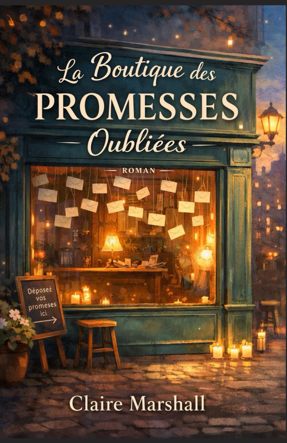 La boutique des promesses oubliées: Un roman qui parle à celles et ceux qui ont aimé, perdu, attendu et qui croient encore que certaines promesses méritent d’être vécues autrement.
