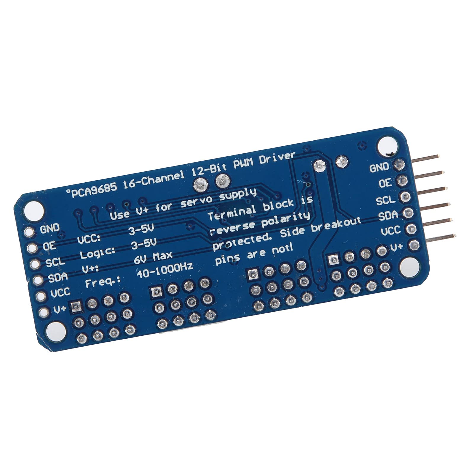 PWM Servo Driver Board z 16-kanałowym Napędem Silnikowym, Odpowiedni dla Entuzjastów Robotyki