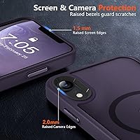 Vista 651 de MOCCA - Funda magnética resistente para iPhone XR de 6.1 pulgadas, compatible con MagSafe, funda con protección contra caídas de grado militar