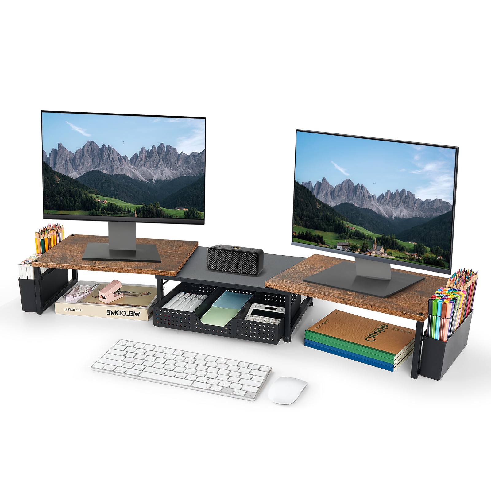 How to Organize Office Desk With Monitor Shelf: Maximize Space Effortlessly