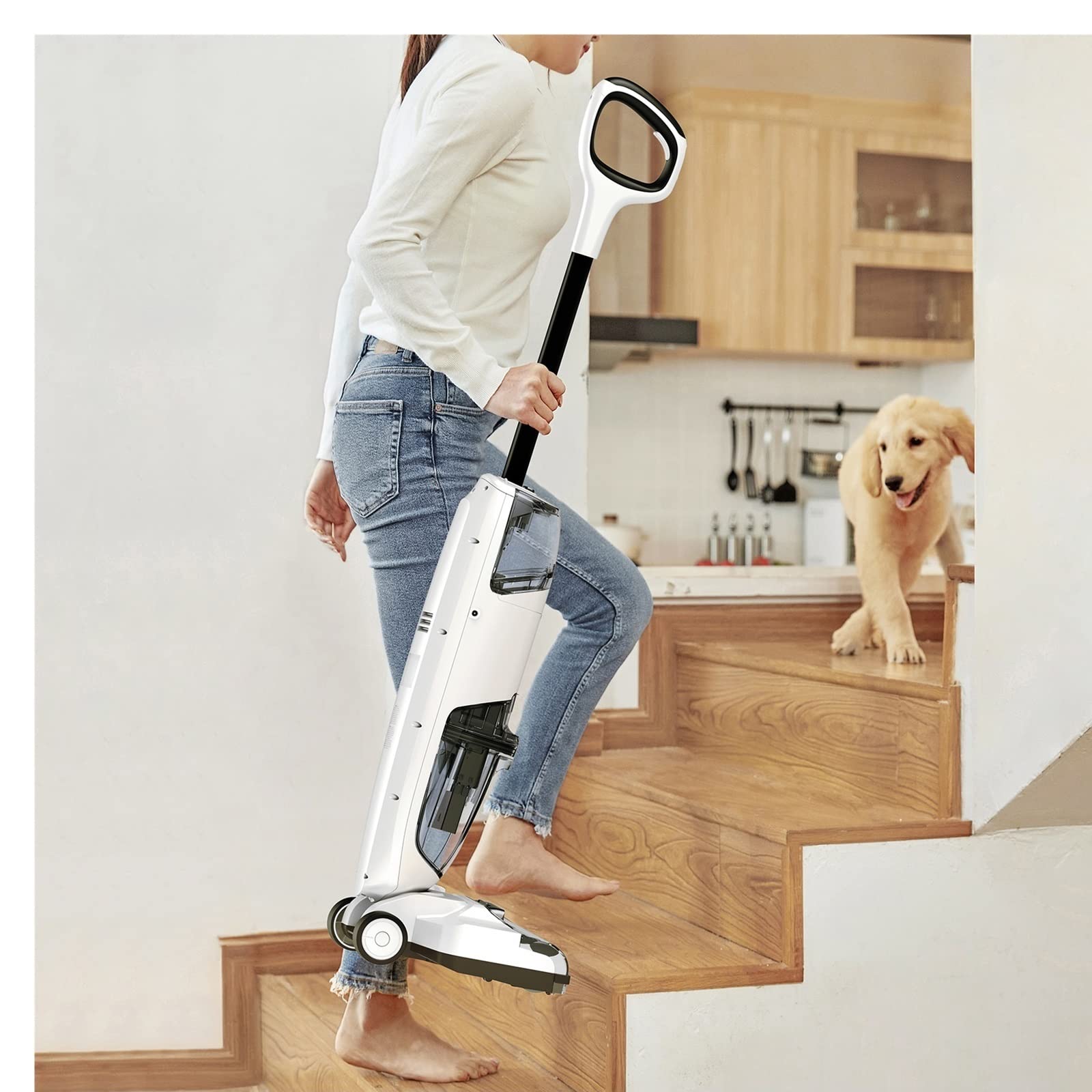 Aspirateur Laveur 3 En 1 Bobot Sans Fil - Sol Sec Et Humide - Modèle Deebot 830