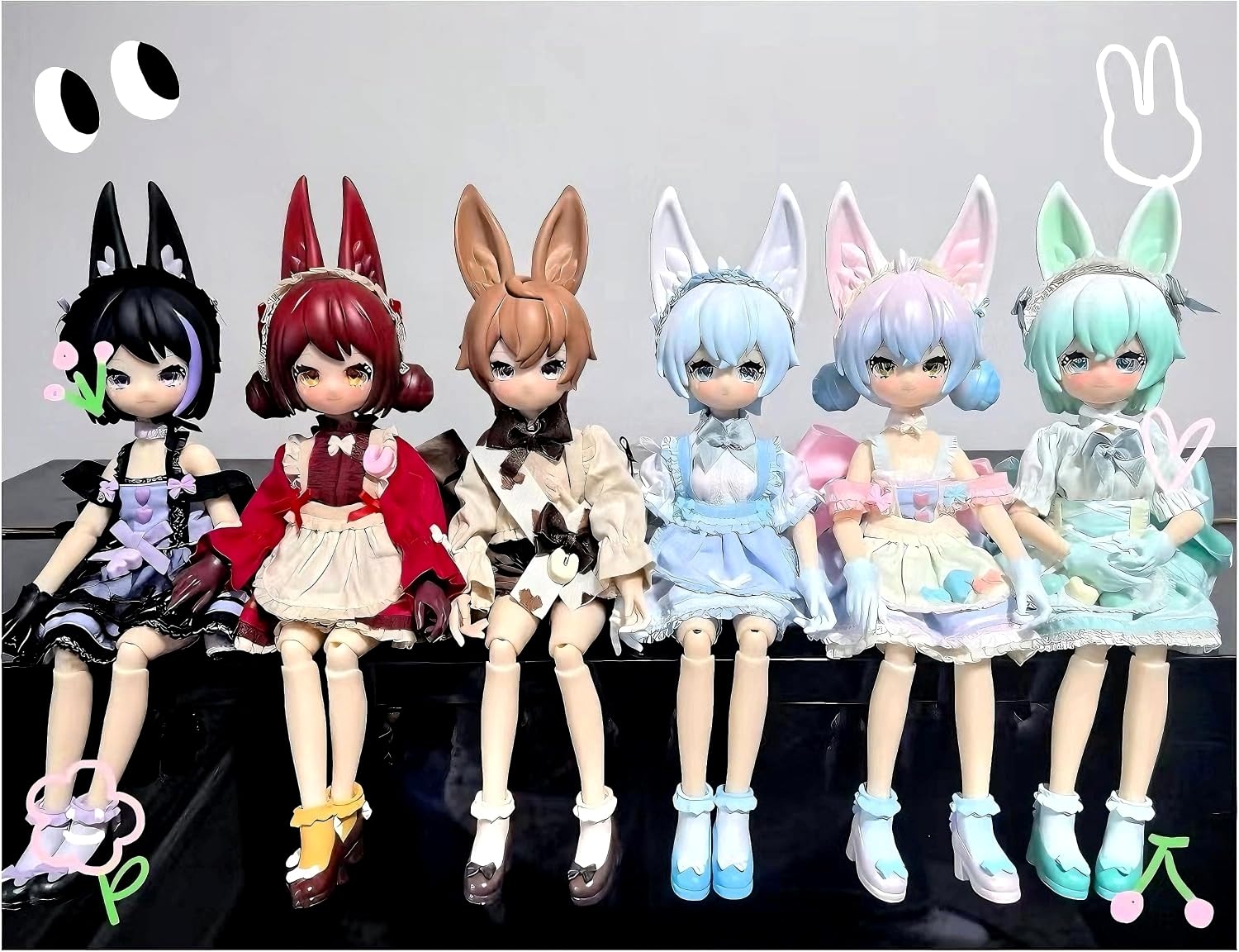 Amazon | Raineed UFdoll MINIお茶シリーズ ブラインドドール 高約27cm