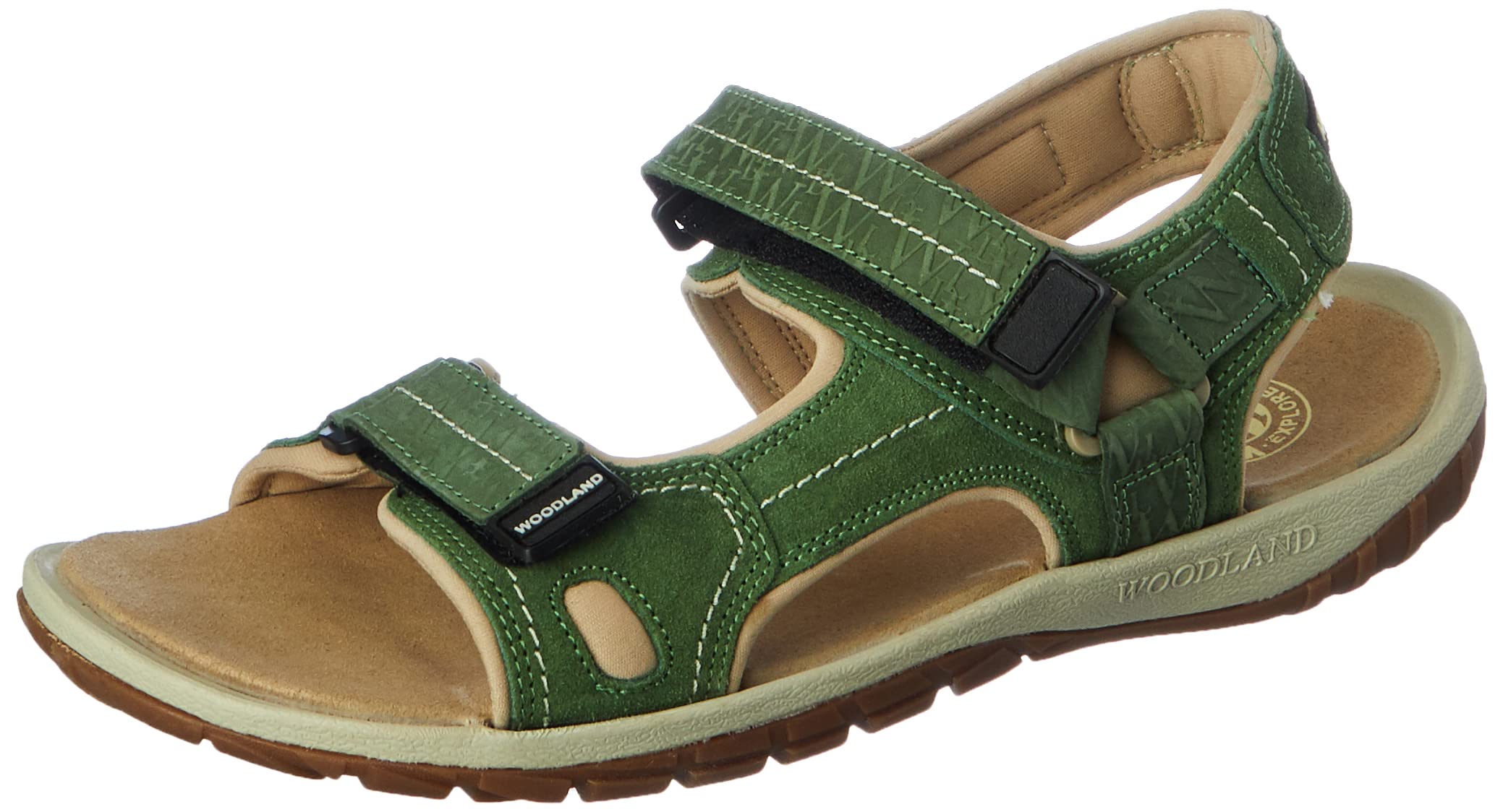 Woodland Mens Sgreen Leather Sandal-6 UK (40 EU) (OGDC 4396122) (B0BYJY2SY9) Amazon Price History, Amazon Price Tracker