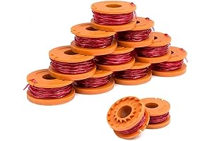 X Home Replacement Spools Compatible with WORX Trimmer Line Spools 12-Pack