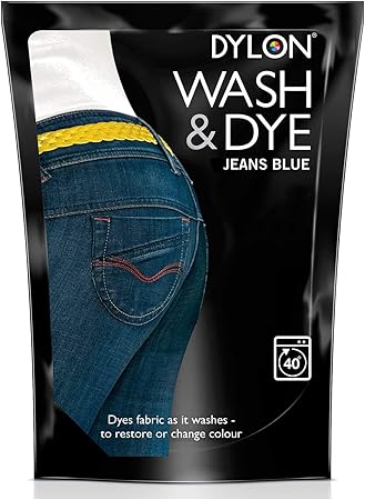 dye jeans blue
