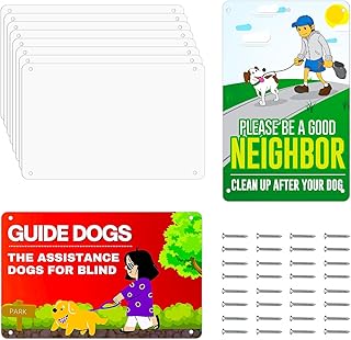 10 Pack 10"x 7" Sublimation Metal Sign Blank, 0.45mm White Blank Metal Sign Aluminum