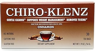 Cinnamon Detox Tea for Colon Cleanse – Natural Herbal Tea for Women an...