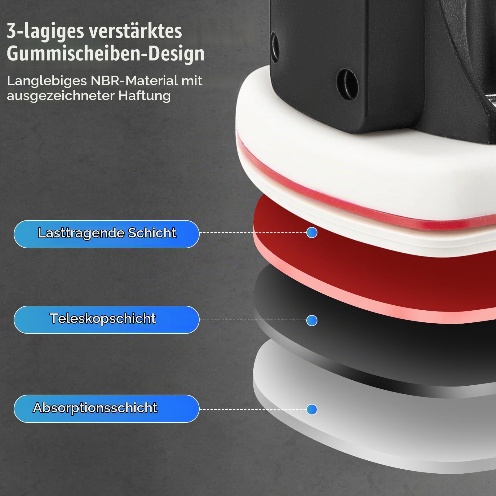 Akku Vakuum Saugheber, Fliesenheber Elektrischer Vakuum Saugheber, Elektrische Glassauger mit Automatischer Nachsaugung & LCD-Display, Elektrischer Vakuum-Saugnapf für Fliesen, Glas, Marmor