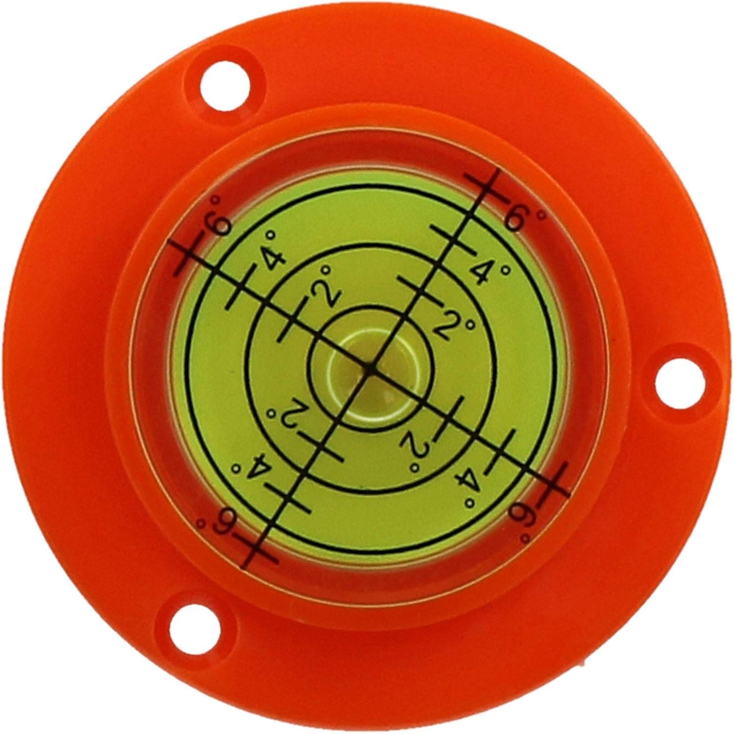 AASONS Spirit Level Bullseye Slim Micro Button Level Degree Marked With Base Diameter 50mm 2