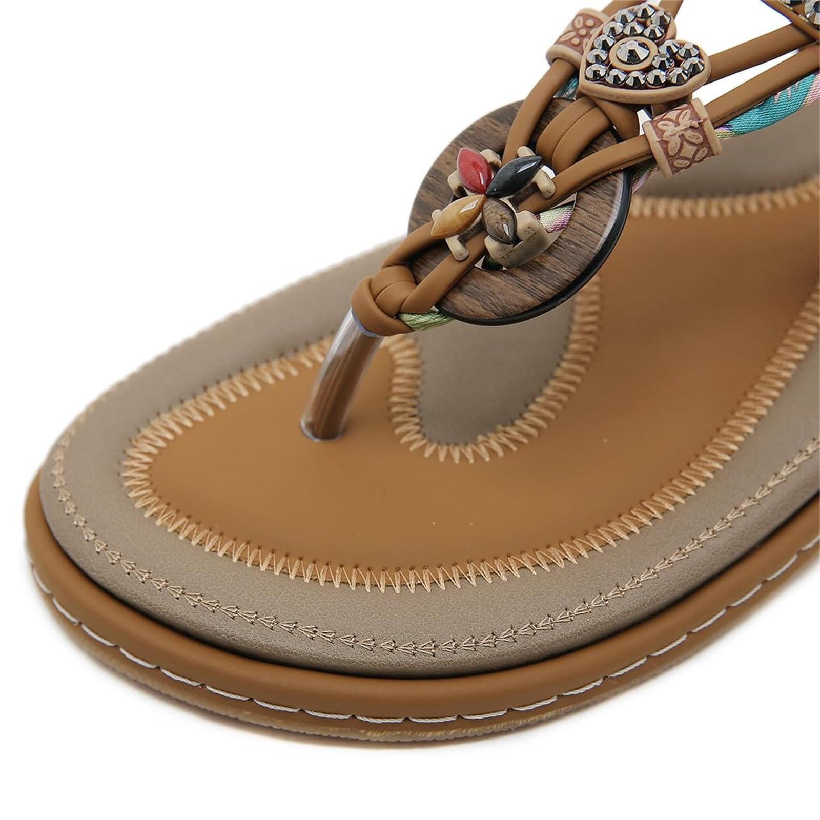 Scarpe Tela Donna Ciabatte Estive Eleganti Sandali da donna nuovi estivi comodi alla retrò stile etnico leggero da spiaggia per le vacanze con tacco elastico Espadrillas Scarpe Eleganti Comode