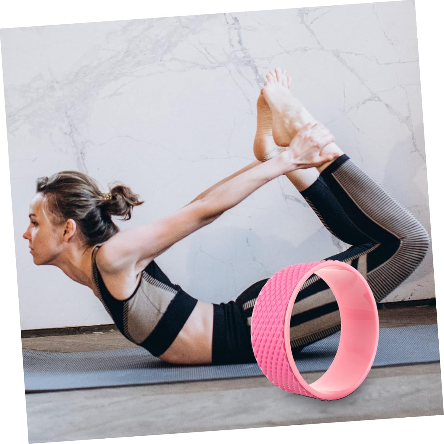 Yoga Training Wheels for Back Pain Relief Spine Yoga Wheel Exercise Equipment