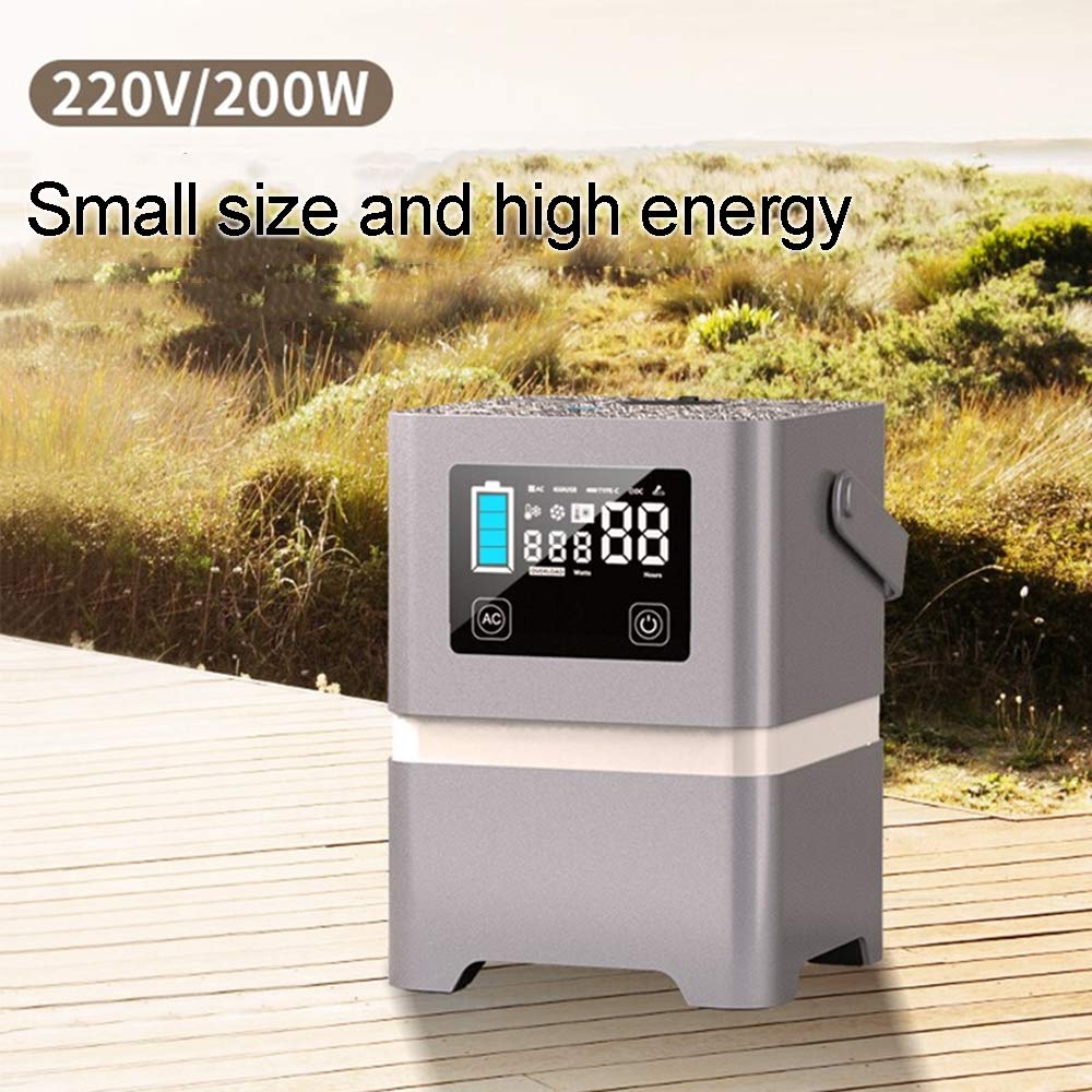 62500mah generatore Portatile Batteria al Litio Ricaricabile Pacchetto Generatore, 12V, Uscita USB off-Grid Alimentatore per CPAP Campeggio di Emergenza Backup