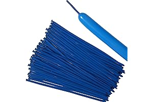 100Pcs 260 Blue Balloons Animals Twisting Balloons Latex Balloon Garland for Birthday Wedding Party Decorations