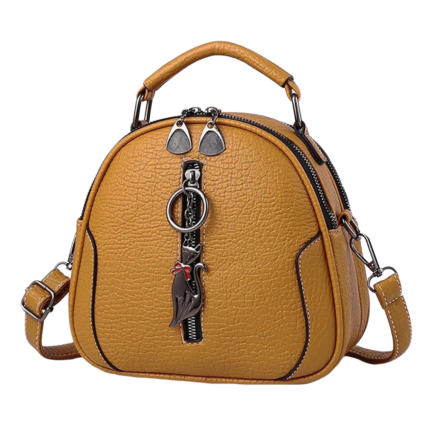 INOVERA (LABEL) Sling Bag for Women | Faux Leather Cross body Bags for Girls | Travel Shoulder Handbag with Adjustable Strap