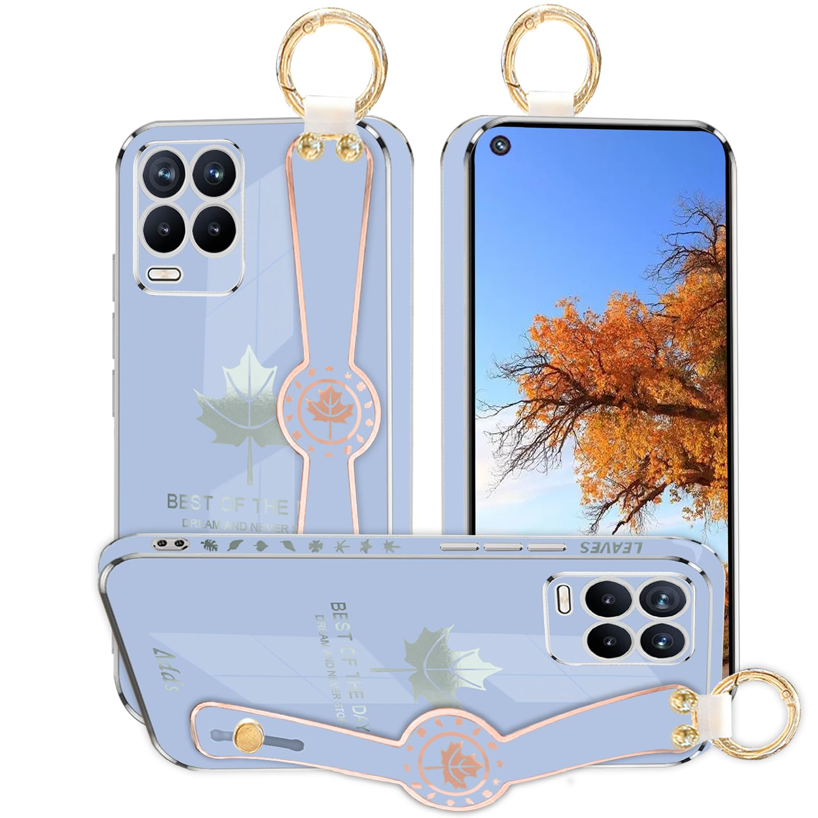 Coque silicone Realme 8 Pro antichoc et ultra fine avec bague de maintien - 4