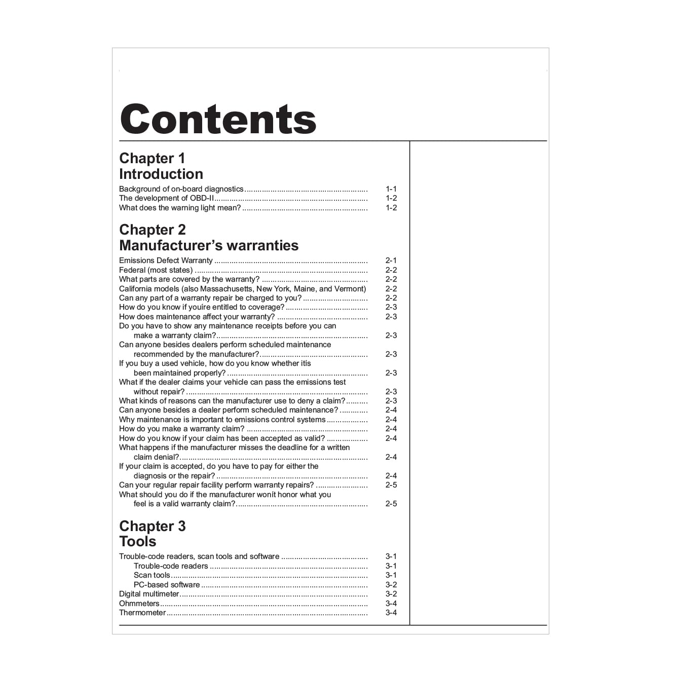 OBD-II & Electronic Engine Management Systems (96-on) Haynes TECHBOOK — Amazon image 3