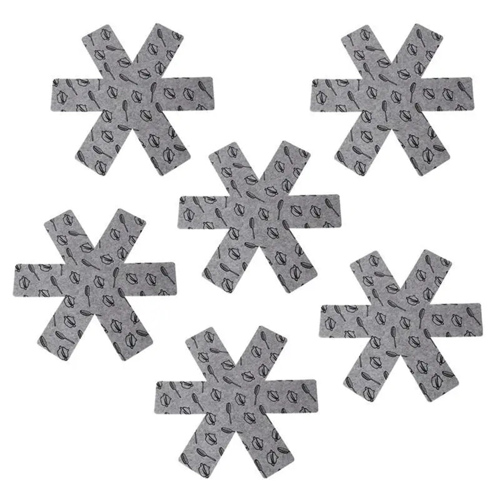 24pcs Non-Stick Protection for Pad Pan 38 * 38cm Divider Pads to Prevent Scratching Separate and Protect Surfaces Cookware for Kitchen
