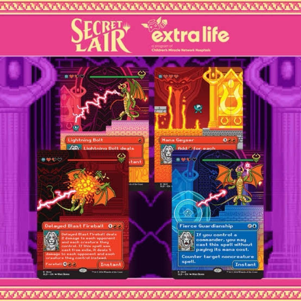 Amazon.co.jp: MTG Secret Lair extralife Pixel Perfect nonfoil 