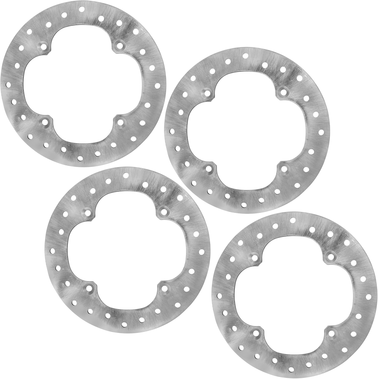 Caltric Brake Disc Rotors Compatible with Can-Am Maverick X3 / Max X3 2017 / Maverick X3 Turbo R 2018-2019 / Maverick X3 900 HO 2018 Front and Rear