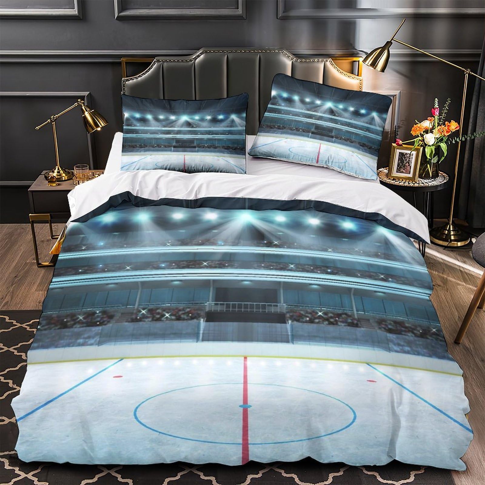 Housse de Couette Cheval en Microfibre pour Décorer une Chambre d'Ado Passionné d'Équitation
