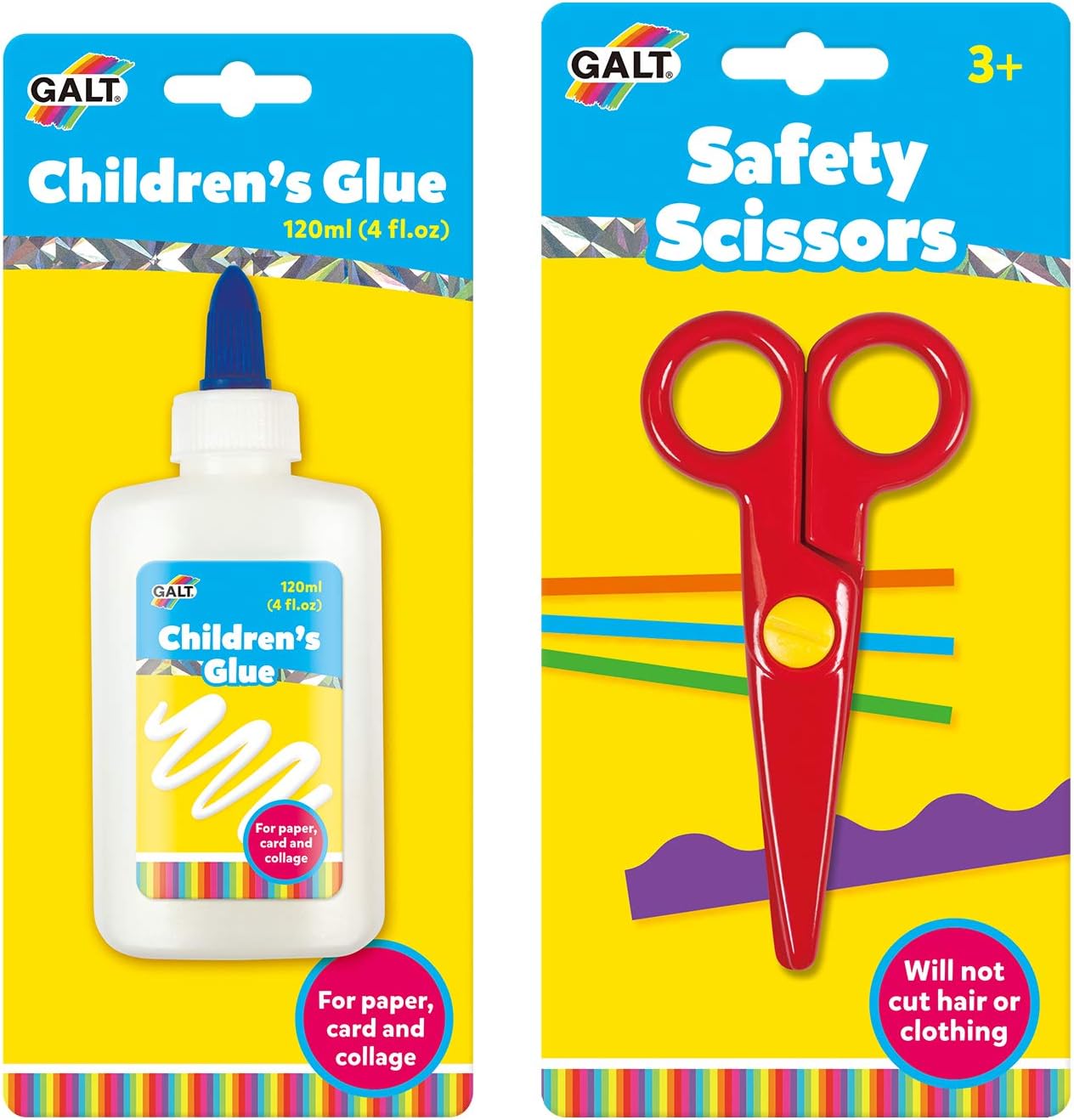 Galt Toys 1005203 Scissor & Glue Bundle, Multi