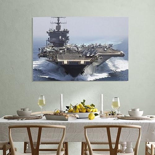 Miniatura 3 de Buque de guerra militar buque de guerra naval USS Enterprise CVN-65 Carrier Sala de batalla Estética Carteles de lona carteles de lona Decoración de