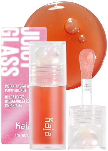 Kaja Juicy Glass - Aceite de labios Hidratante, se siente relleno y ligero con aceite de frutas de árbol de vitamina para un aspecto de piel de