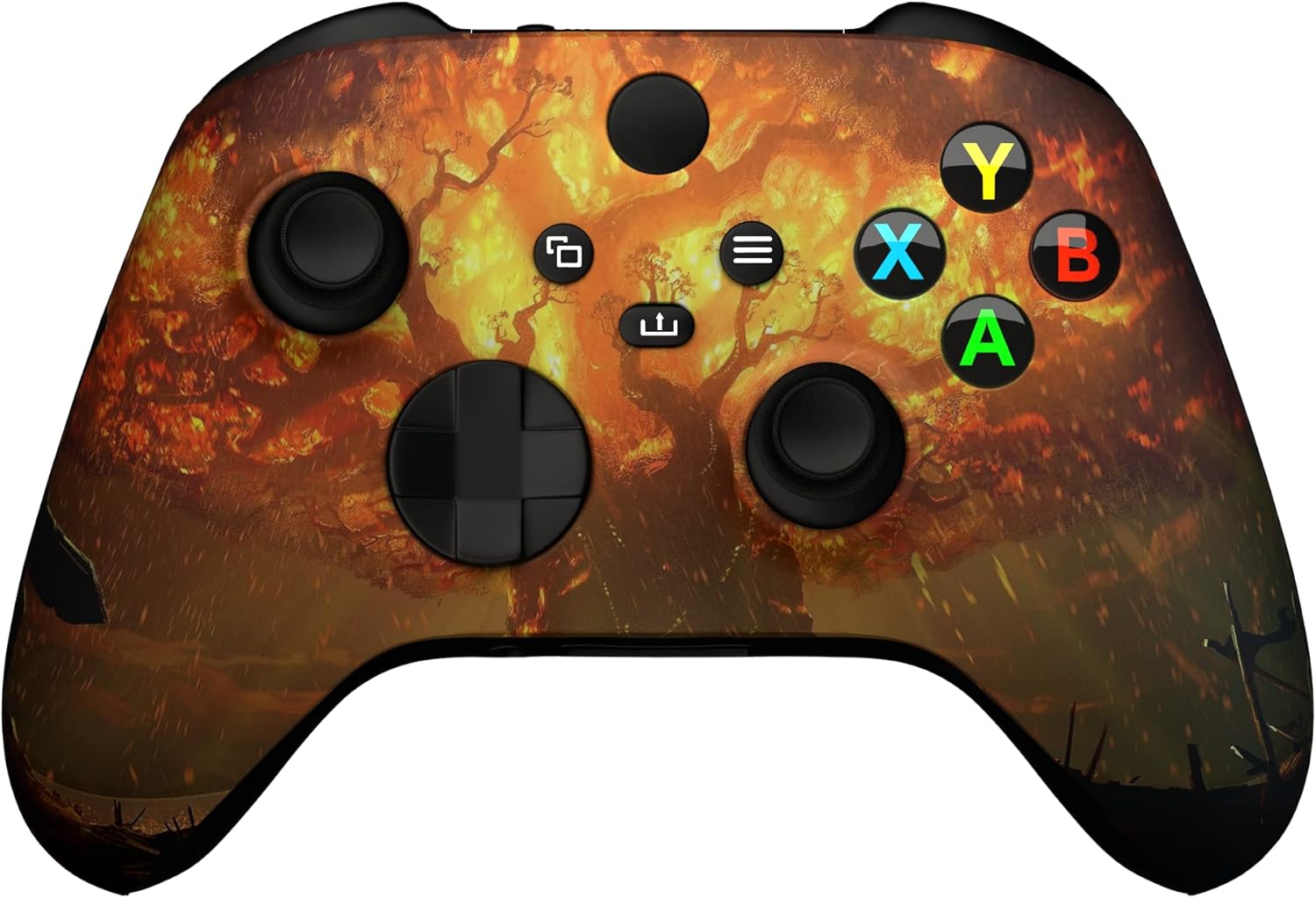 Lindvior Front Shell Housing Faceplate Cover for Xbox Series X Controller Faceplate