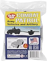 Vista 7 de TimMee Combat Patrol Willys & Artillery - Juego negro de 4 piezas fabricado en Estados Unidos