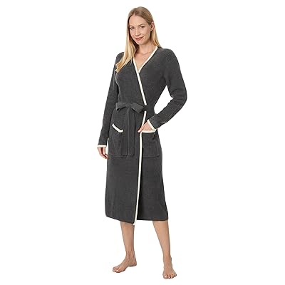 Barefoot Dreams CCL Contrast Ribbed Robe Women