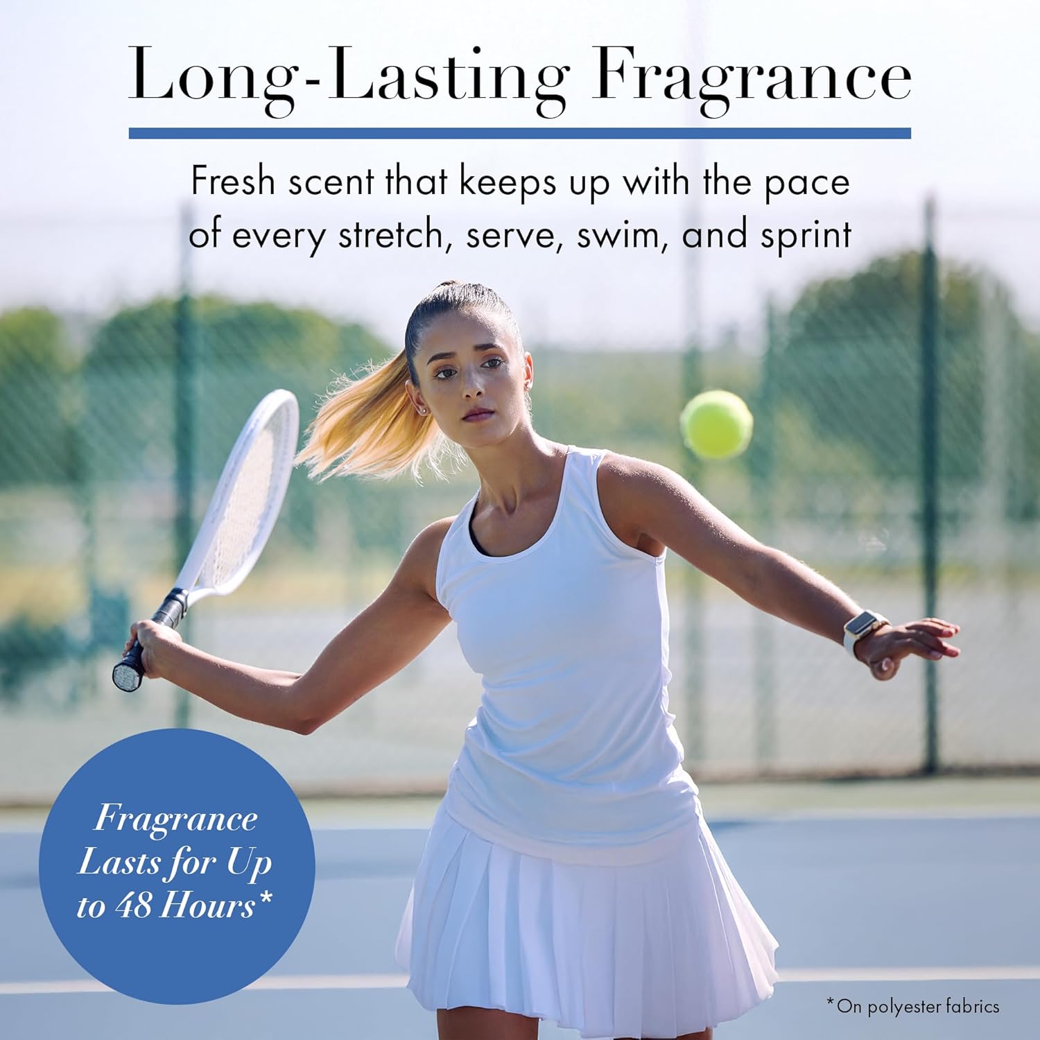 The Laundress Activewear Laundry Detergent, 32 Oz, Marine Fragrance, 4-in-1 Enzyme Blend for Workout Performance Fabrics, Fights Sweat Odors & Stains, USDA Certified Biobased Product (90%) - Image 5