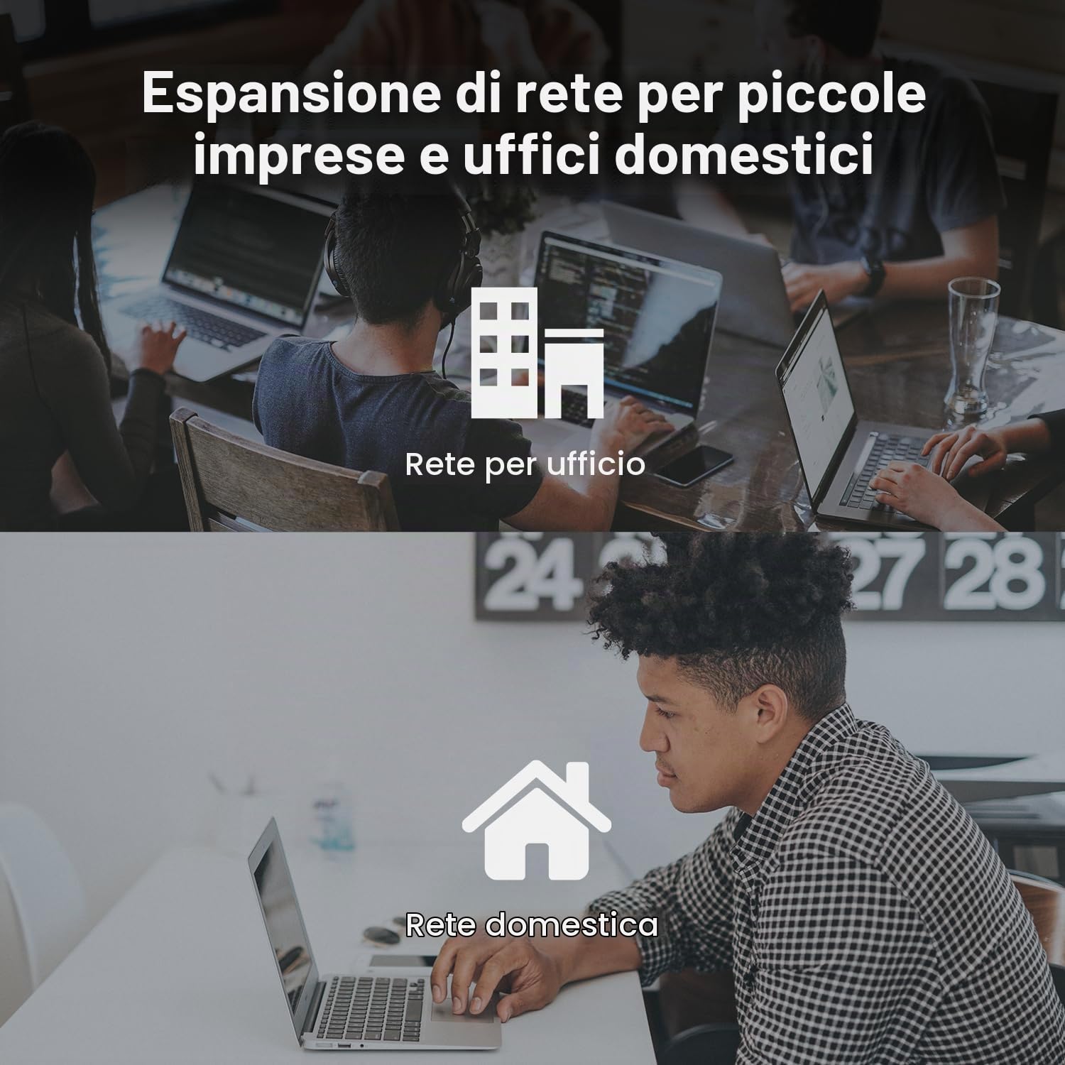 TP-Link LS108GP | Switch Gigabit Ethernet | 8 porte PoE+ | Plug & Play | Modalità di estensione | Ripristino automatico PoE | Montaggio desktop/parete | Funzionamento silenzioso