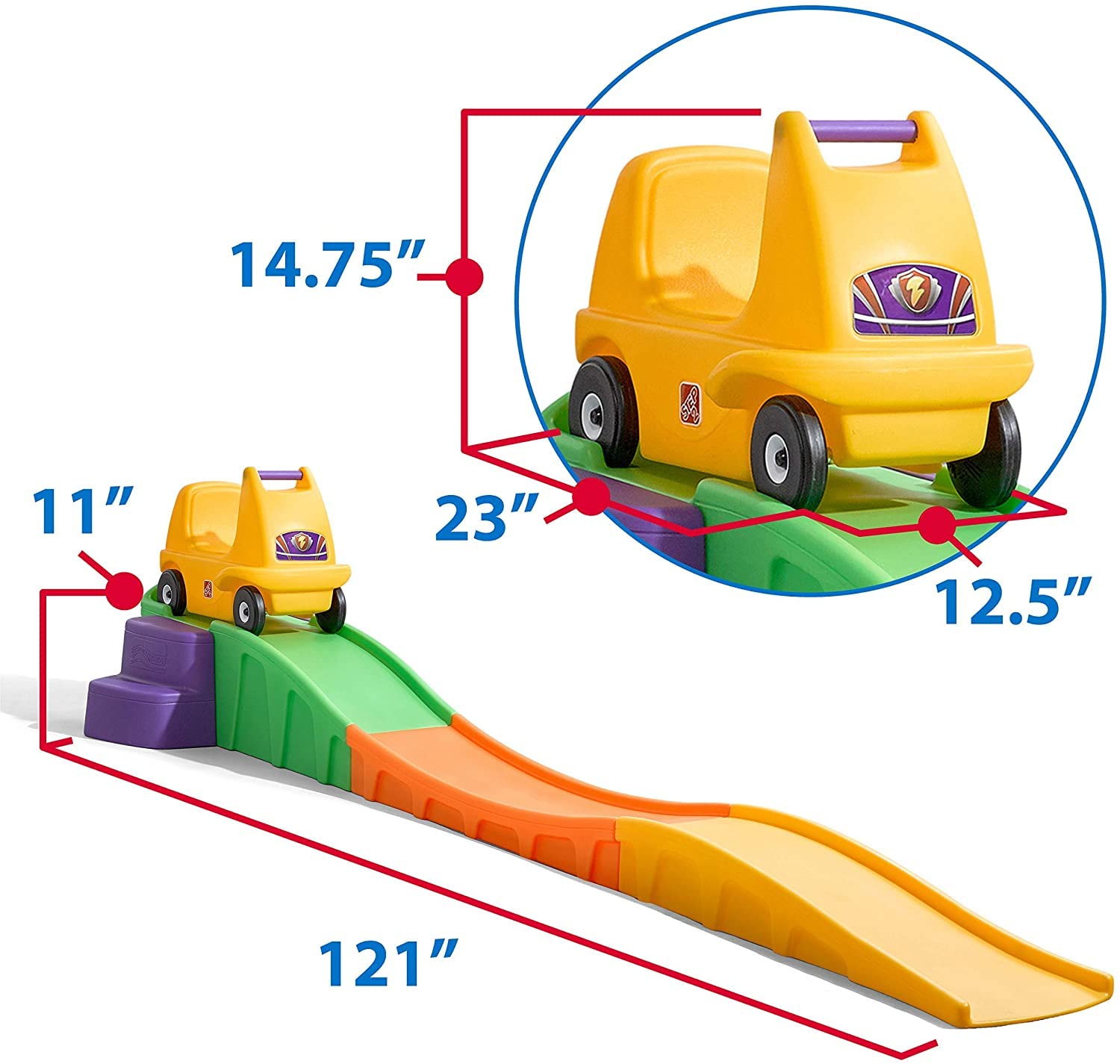 Amazon.co.jp: Step2 Up & Down Roller Coaster ステップ2 アップ 