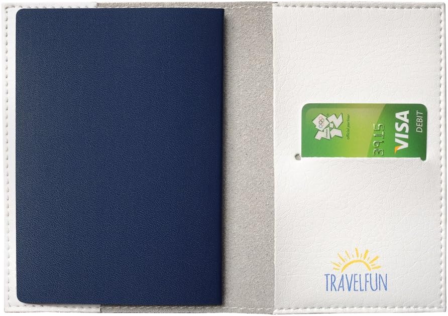 Passport Holder, Cover, Wallet - I Love Travelling - Huge Choice, Travel Accessory by TravelFun (N-63)