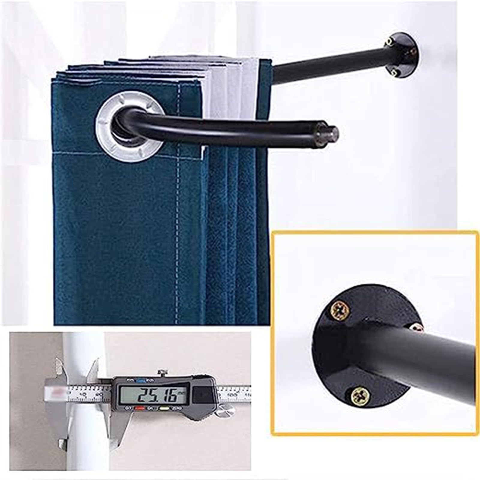 ELZEM Cabine D'essayage Simple Magasin De Vêtements Cabine D'essayage, Vestiaire Porteur Solide Vestiaire De Confidentialité Stable Et Portable Amovible F,80CM