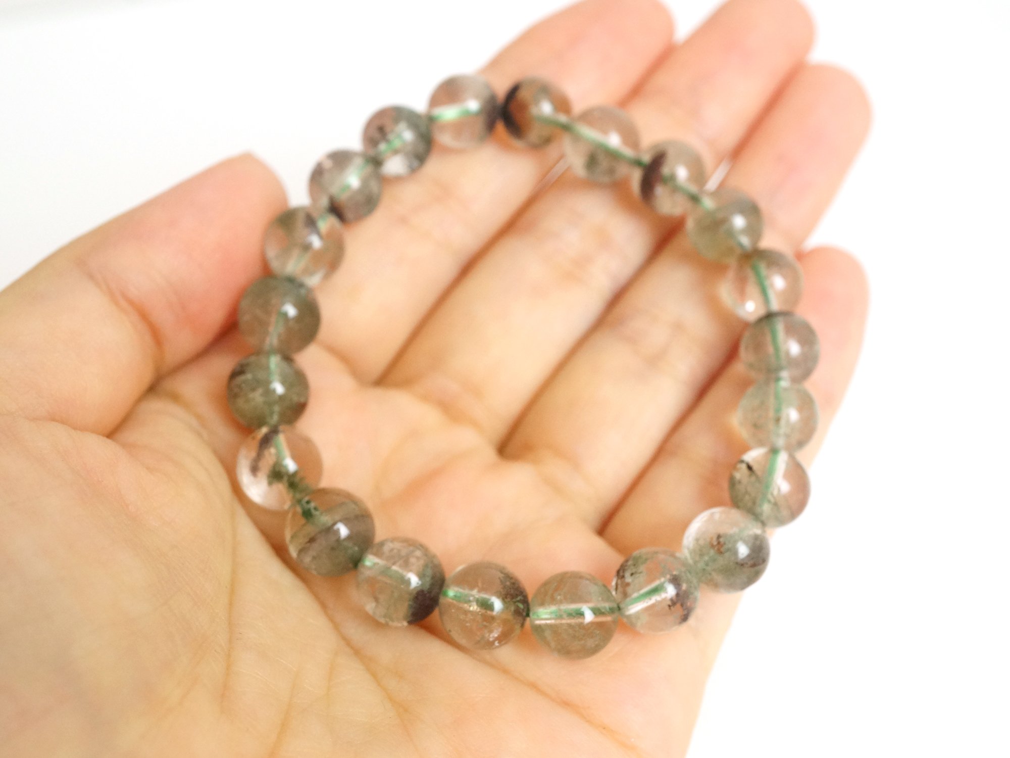 Amazon.co.jp: 【癒しの水晶館】ガーデンクォーツ9.0～9.5mm