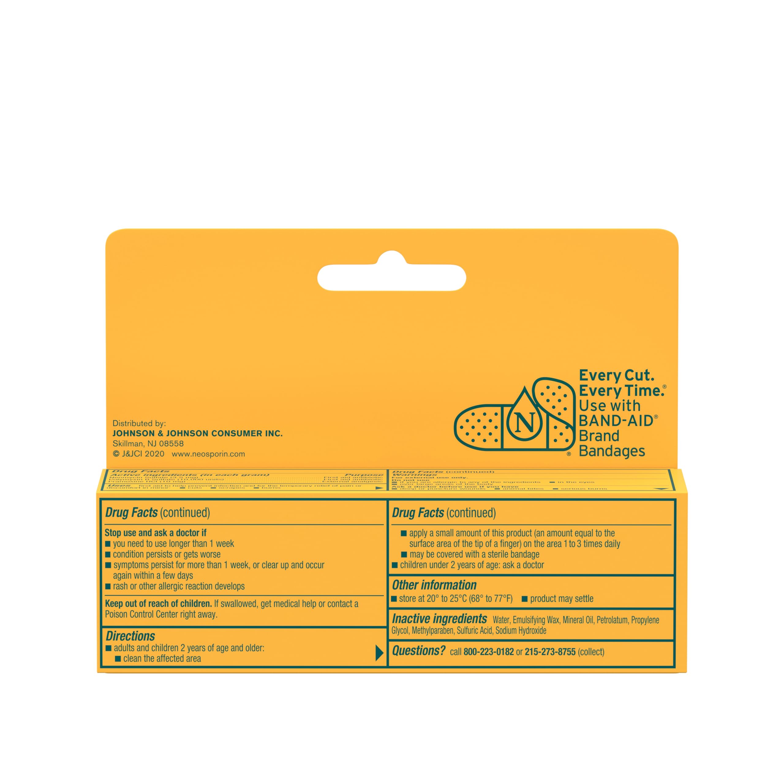 Neosporin + Pain Relief Dual Action First Aid Antibiotic Cream, 1 oz — Amazon image 9