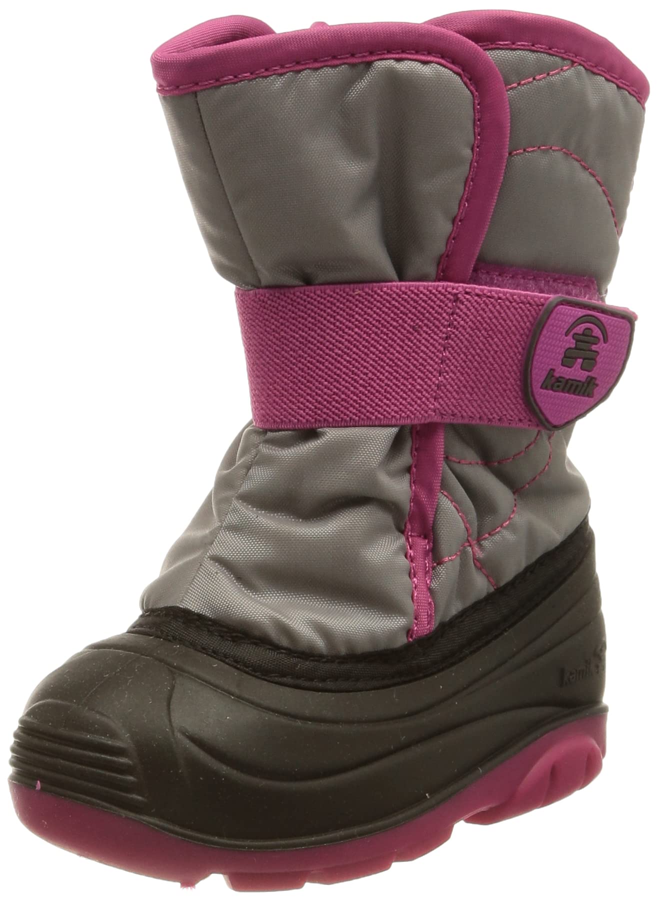 Kamik Snowbug3 Children's Winter Boots Black / Pink