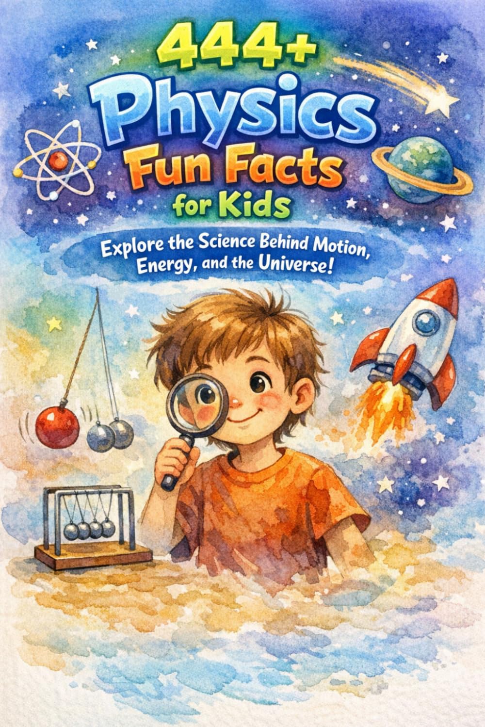 444+ Physics Fun Facts for Kids: Explore the Science Behind Motion, Energy, and the Universe!: A Family-Friendly Trivia Book Packed With Pictures & Quizzes
