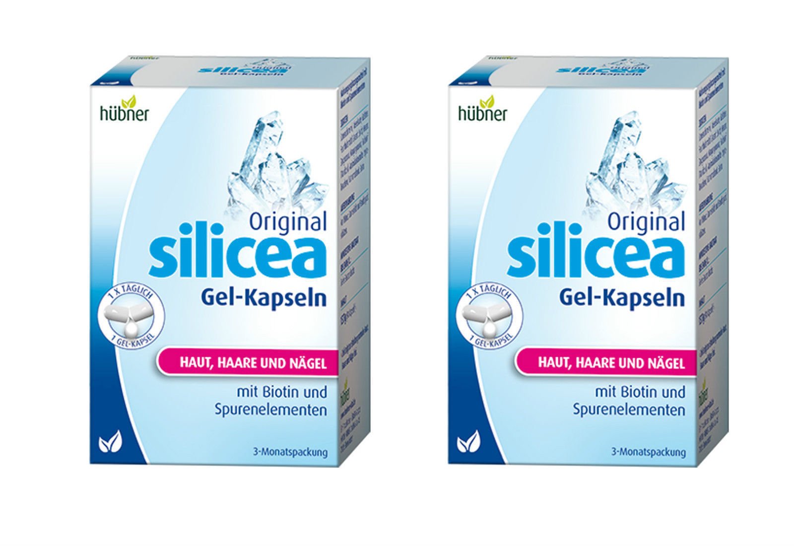 Hübner silica gel capsules, 6 month treatment, 2 x 90 capsules