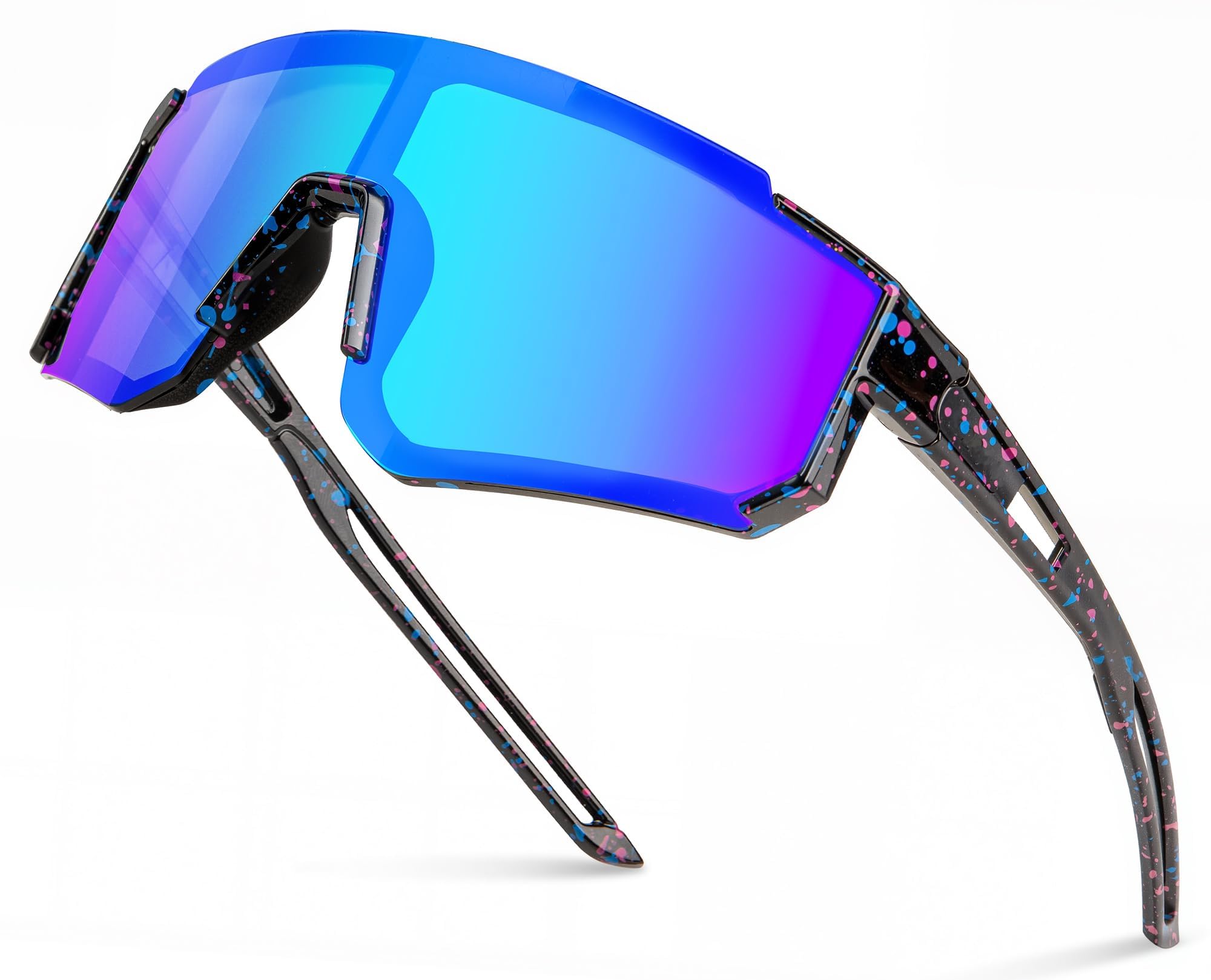 Gafas Ciclismo Niño, Gafas de Sol Infantiles, Gafas de Bicicleta para Niños, Protección UV 400 para Niños y Niñas para Deportes Al Aire Libre, Ciclismo, Tenis, Running
